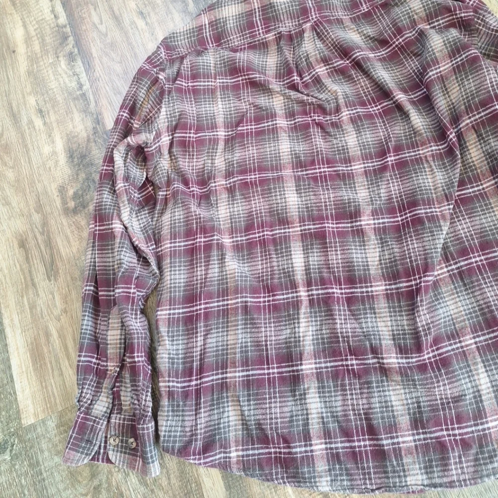 Croft&Barrow Plaid Flannel Size XL - Picture 10 of 10